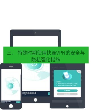 快连 三、 特殊时期使用快连VPN的安全与隐私强化措施