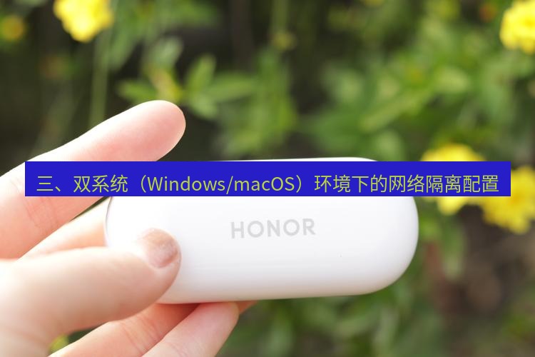 快连 三、双系统（Windows/macOS）环境下的网络隔离配置