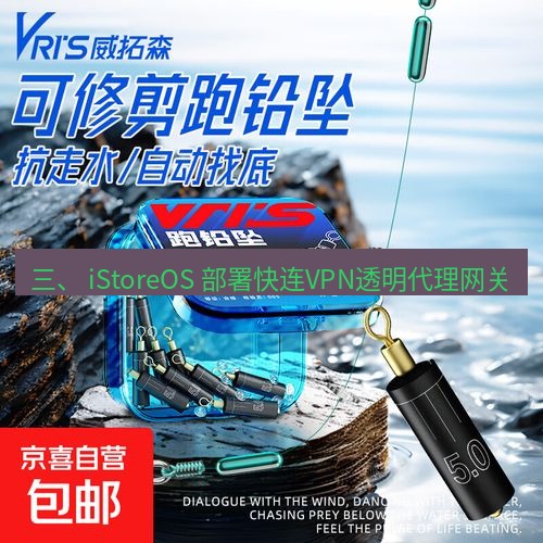 快连 三、 iStoreOS 部署快连VPN透明代理网关
