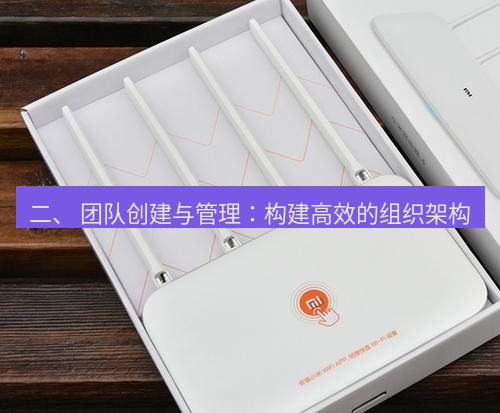 快连 二、 团队创建与管理：构建高效的组织架构