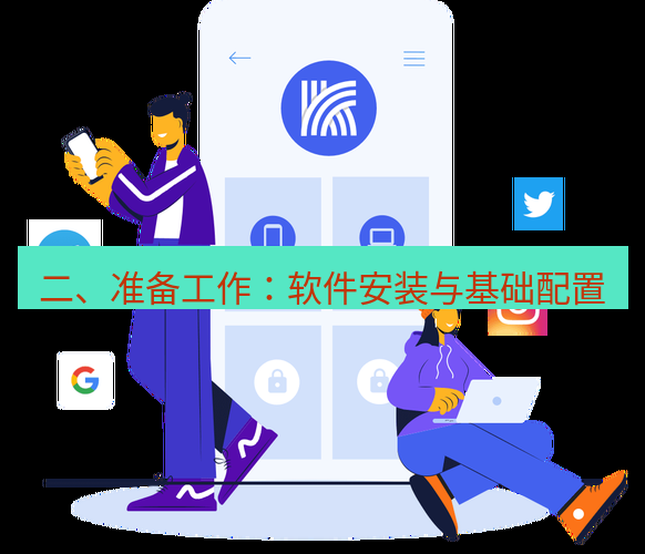 快连 二、准备工作：软件安装与基础配置