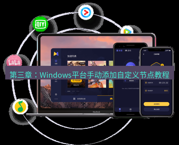 快连 第三章：Windows平台手动添加自定义节点教程